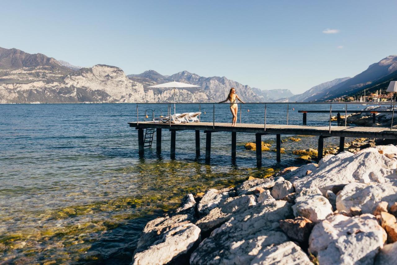 Hotel Orione - Lake Front Hotel Brenzone sul Garda Eksteriør billede